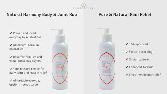Natural-Harmony-Body-and-Joint-Rub-vs-Pure-and-Natural-Pain-Relief